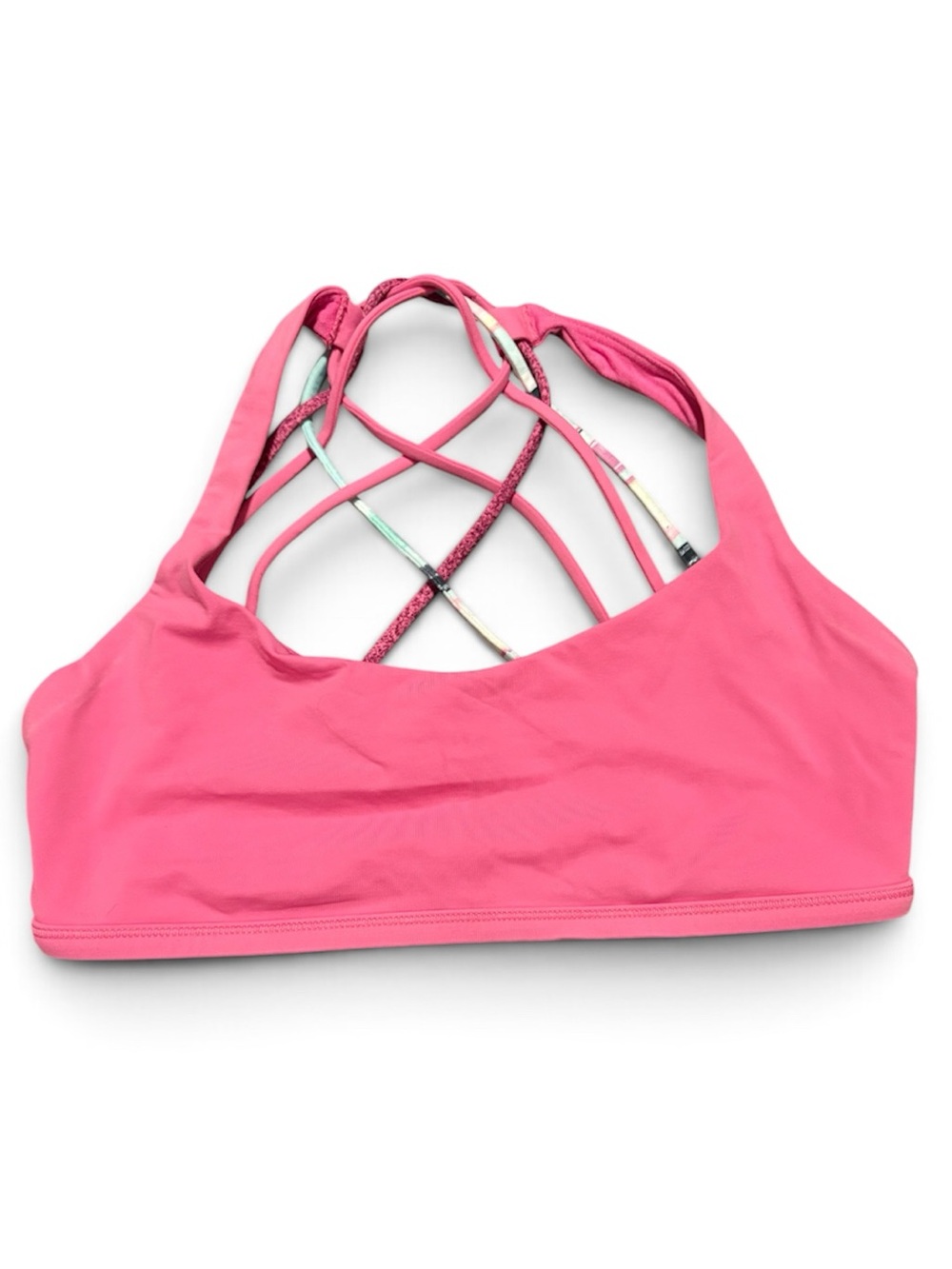 lululemon athletica Hot Pink Strappy Back Swim Top
